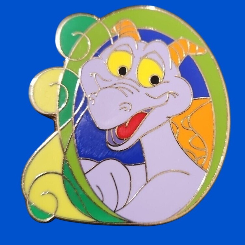 Disney Figment Epcot Pin Limited Edition 1500 Pin Trading 2008 Purple Dragon